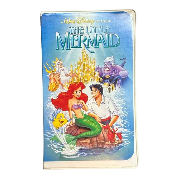 The Little Mermaid Black Diamond VHS, Banned Cover – Rare Collector's Item - Picture 1 of 6